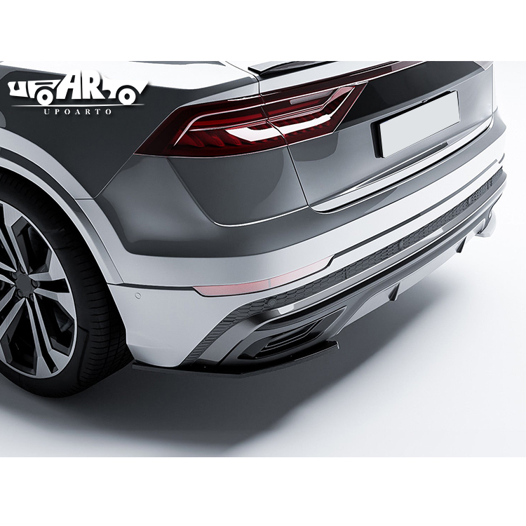 AUDI Q8 S-line Rear Fender Side Splitter 2018+