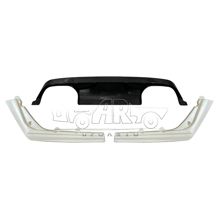 AK Style Plastic Rear Lip With Rear Side Splitter BMW M3 F80 M4 F82 2014-2020