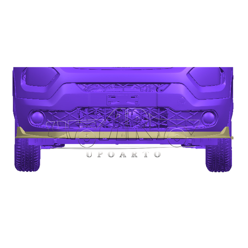 Tata Punch Plastic 3 Parts Front Bumper Lip 2021-2025