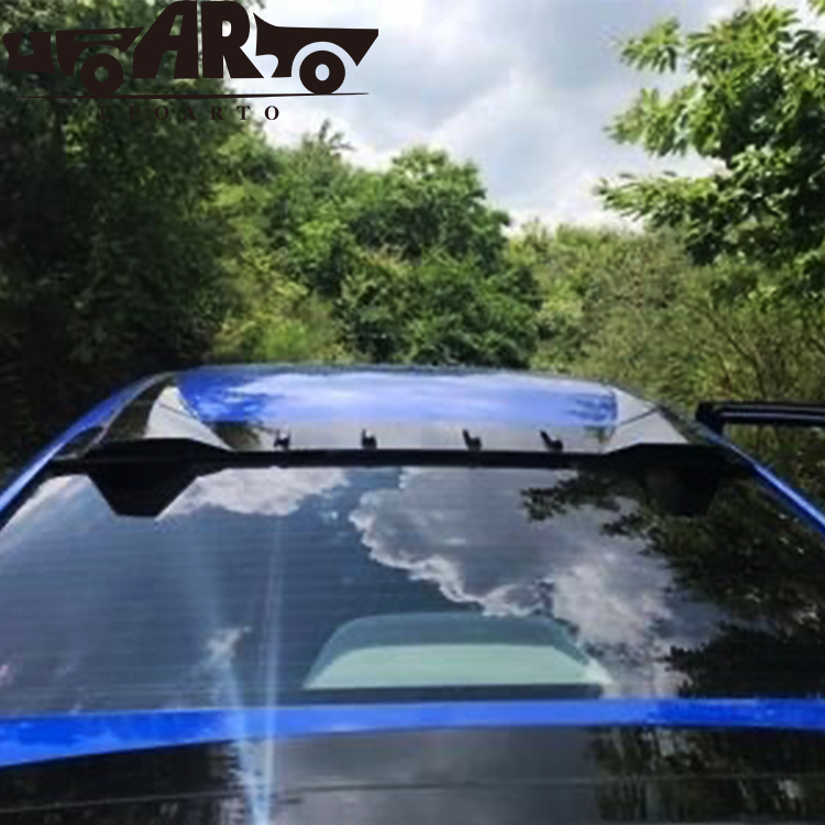2012-2015 Honda Civic 9Th Gen TYPER Style Roof Spoiler Wing ABS Carbon Fiber