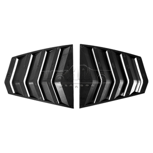 HAOSHENG Plastic Rear Window Louver Side Vent Shutter Trim BMW 5 Series G60 G68 2024+