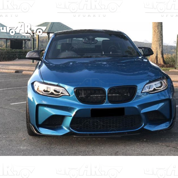 2014-2020 BMW 2 Series F22 F23 F87 M2 Front Light Brow Carbon Fiber