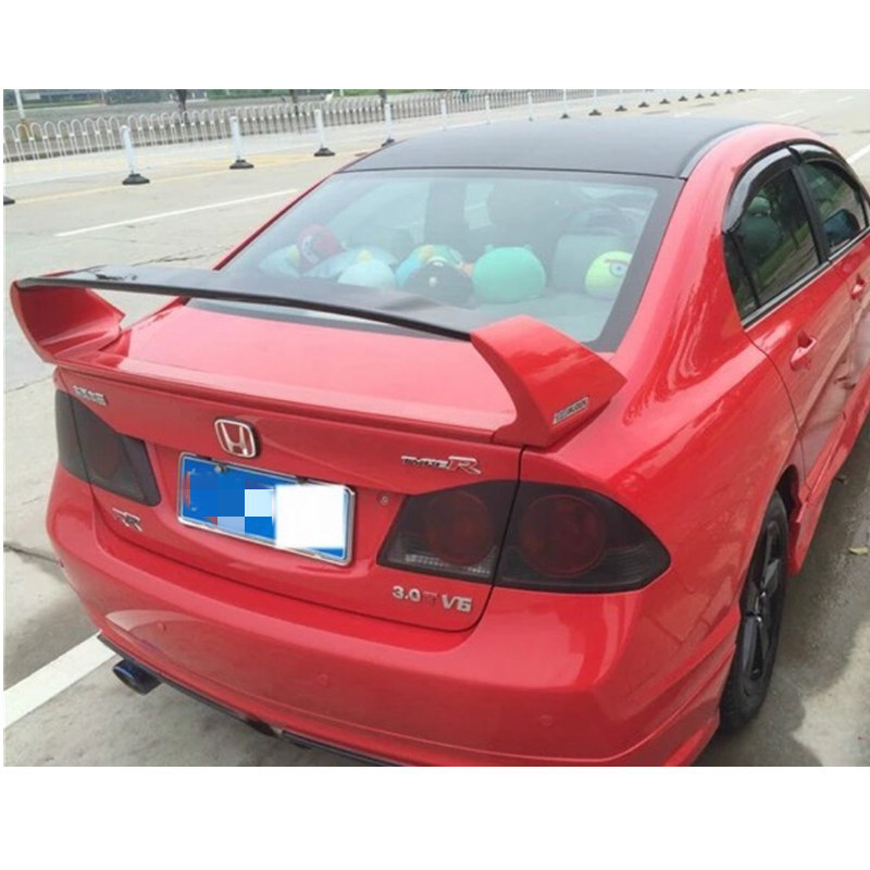 FD2 Style ABS Rear Spoiler（3/4 sections）Honda 8 Gen Civic 2006-2011