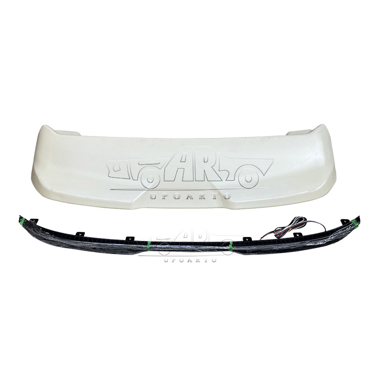 Toyota Prado FJ120 With Stream Lamp Rear Spoiler 2003-2009