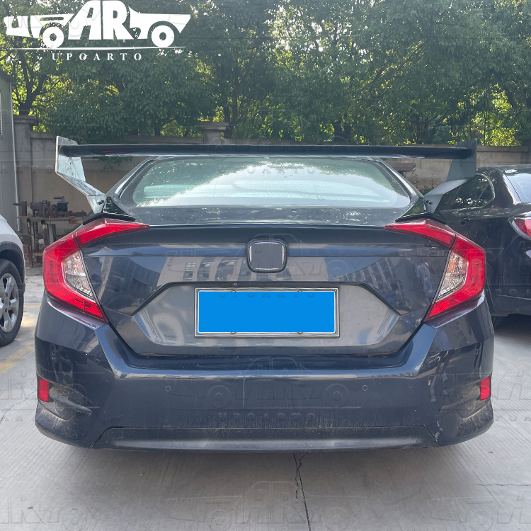 Honda Civic Sedan Mugen Style ABS Plastic Rear Spoiler 2016-2020