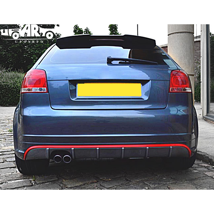 Audi A3 8P 3 Door Hatchback RS3 ABS Rear Roof Spoiler 2004-2013