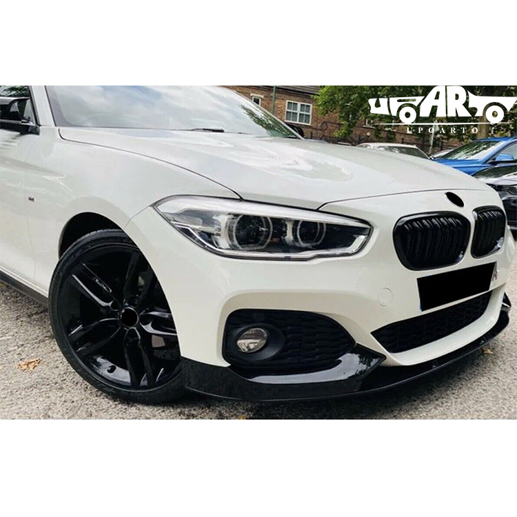 MP Style ABS Front Bumper Lip 4 PCS BMW 1 Series F20 2015-2018