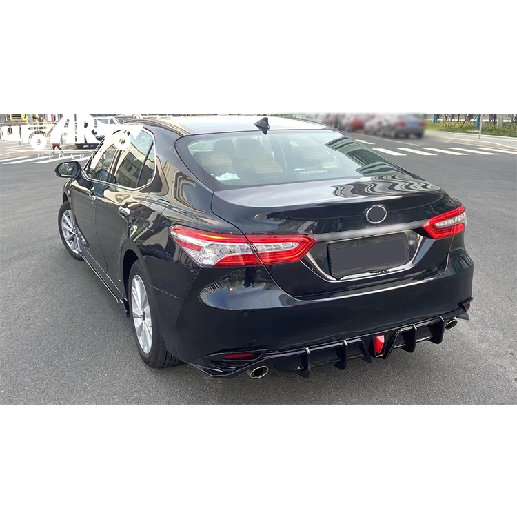 HAOSHENG Toyota Camry Style 2 Rear Bumper Lip With Lamp 2018-2023
