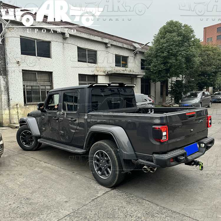 Jeep Gladiator JT ABS Rear Top Spoiler With Lamp 2020+