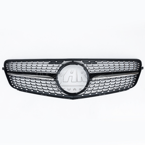 Diamond Style Plastic Grille Benz C Class W204 2007-2014