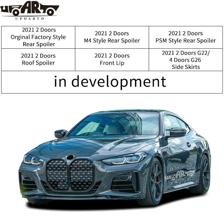 Exterior Accessories for BMW 4 Series G22 2021+