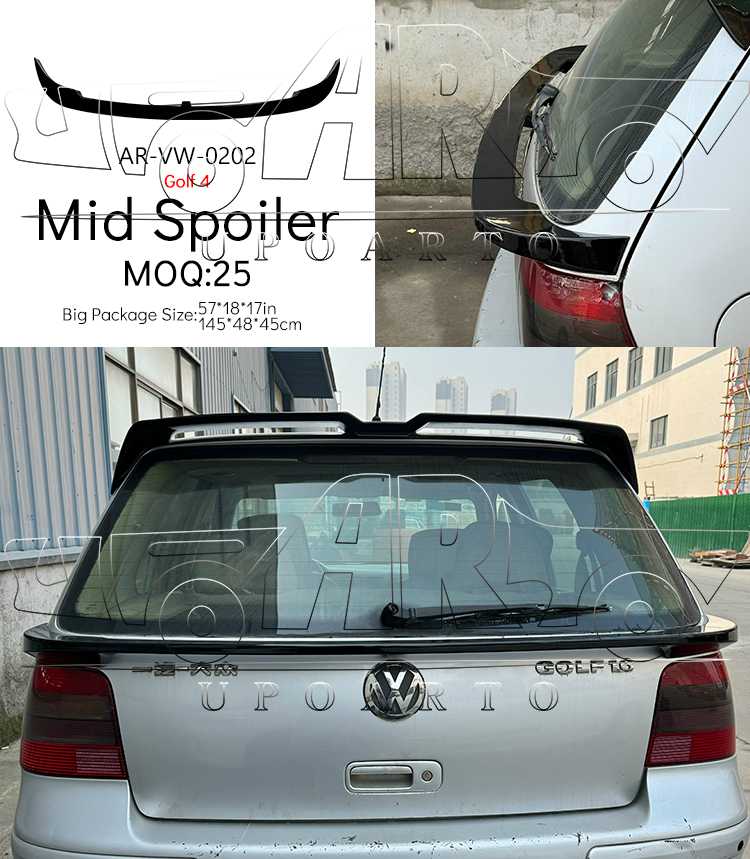 Golf 4 Mid Spoiler