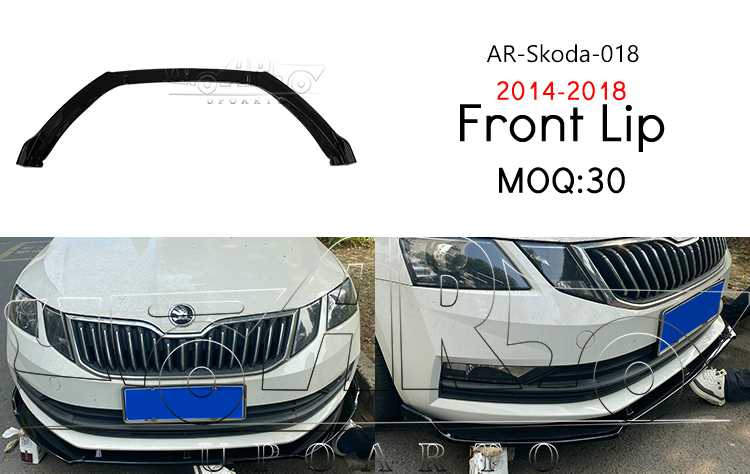 Octavia front lip