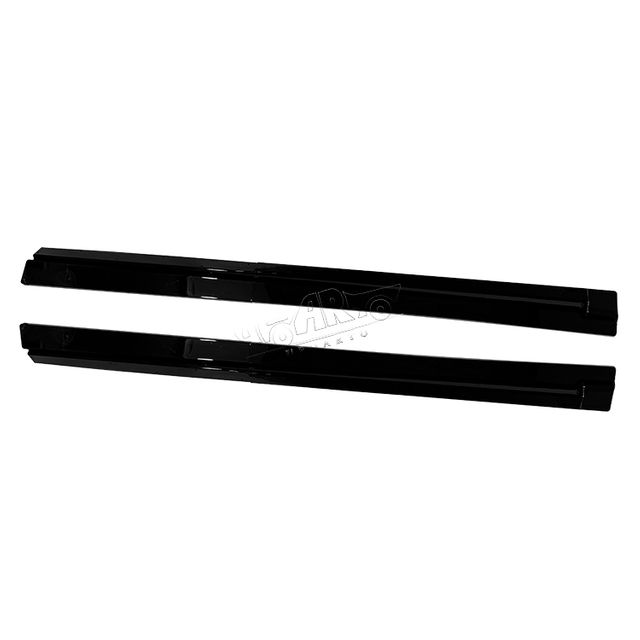 Audi Q8 S-Line Plastic Side Skirts Trim 2018+