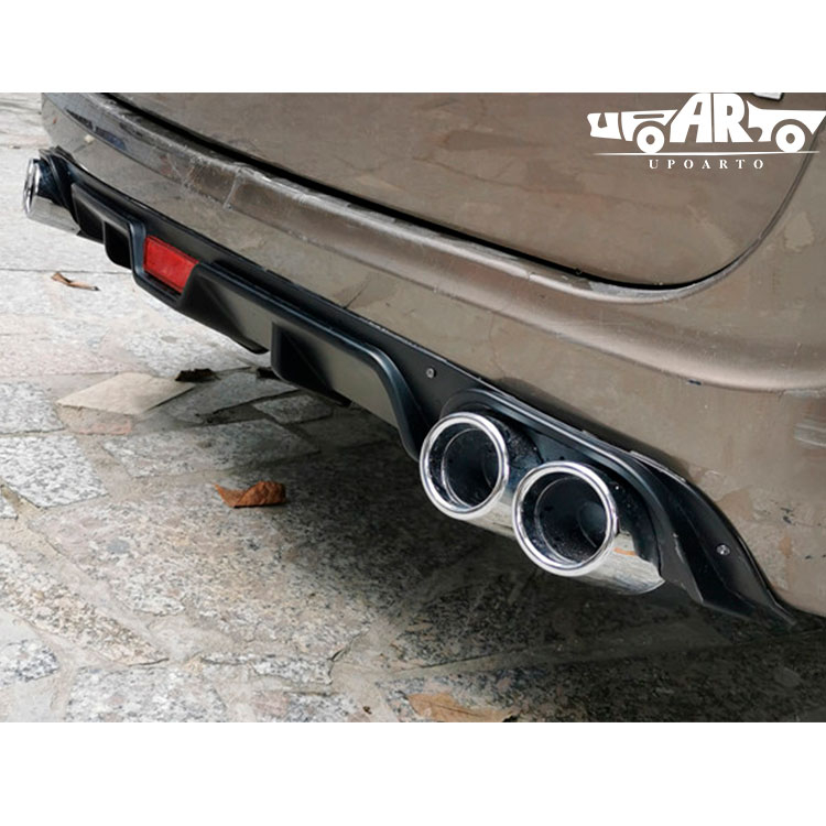 Style 1 Universal Rear Bumper Lip With Lamp