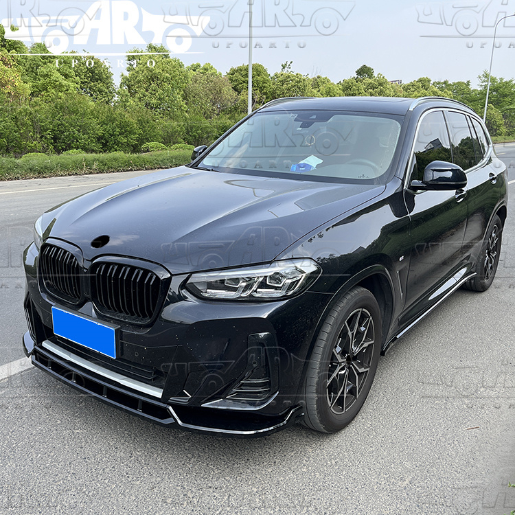 BMW X3 G01 LCI 4 Sections ABS Front Bumper Lip 2022+