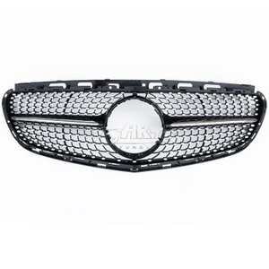 Diamond Style Plastic Front Grille Benz E Class W212 2014-2016