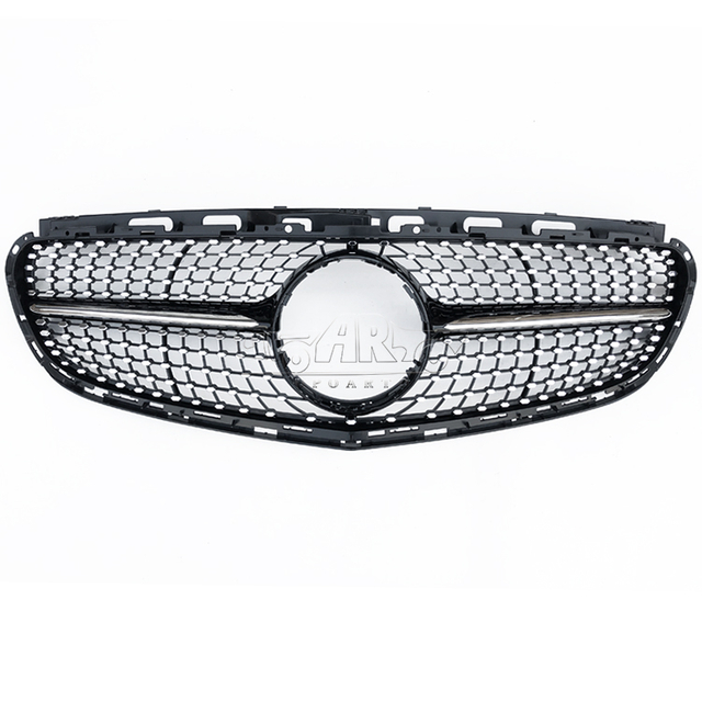 Diamond Style Plastic Front Grille Benz E Class W212 2014-2016