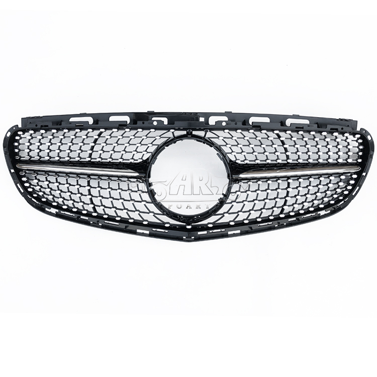 Diamond Style Plastic Front Grille Benz E Class W212 2014-2016