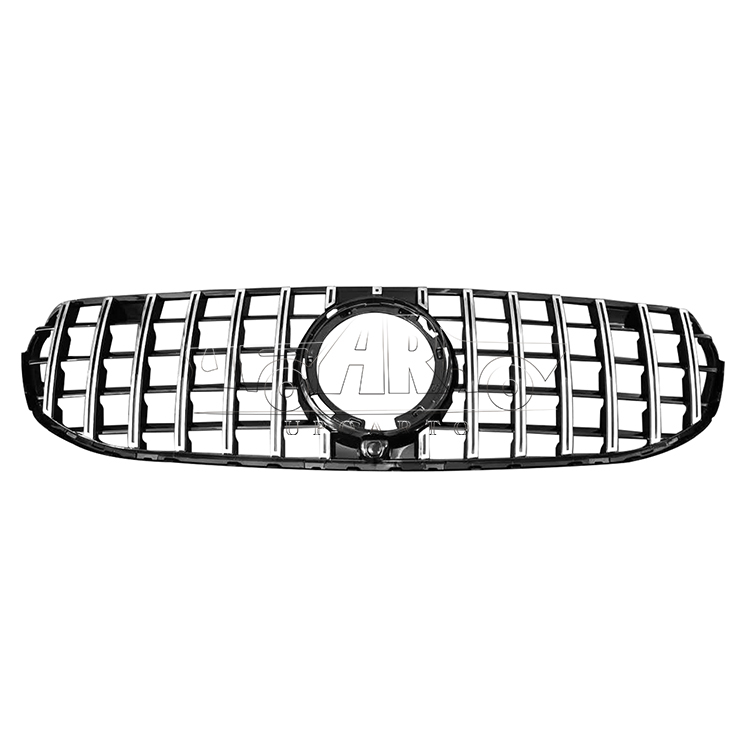 HAOSHENG Plastic OFF-ROAD Type GTR Style Add-on Front Grill Benz GLC X253 2020+