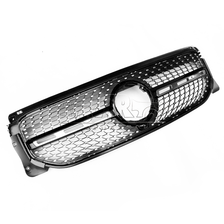 Diamond Style Plastic Front Bumper Grille Benz GLB X247 2020+