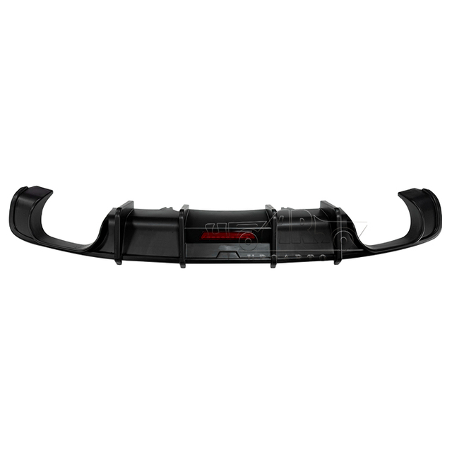 Audi A4 S-Line S4 B9 Sedan Plastic Rear Bumper Lip With Lamp 2017-2019