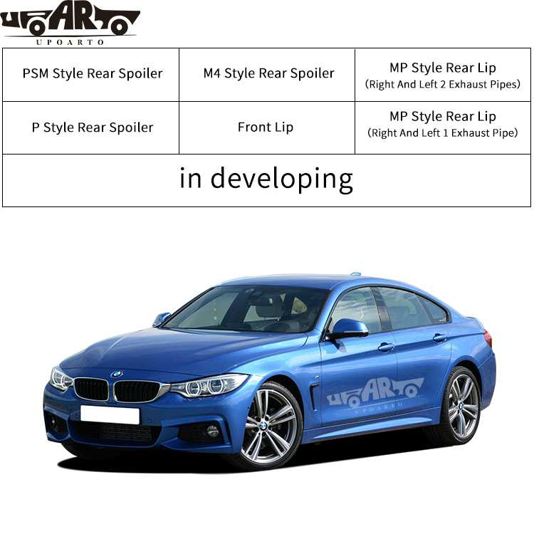 Exterior Accessories For BMW 4 Series F36 2013-2021