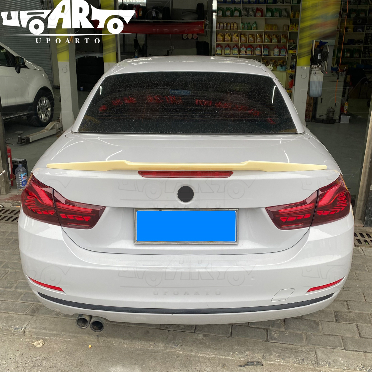 M4 Style ABS Trunk Spoiler BMW Convertible F33 4 Series 2013-2020