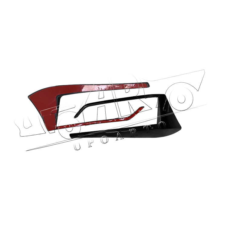 VW Golf 7.5 R-Line Plastic Rear Fog Light Frame