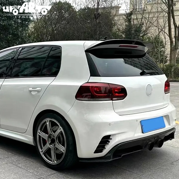VW Golf 6 GTI R ABS Rear Top Spoiler 2010-2013