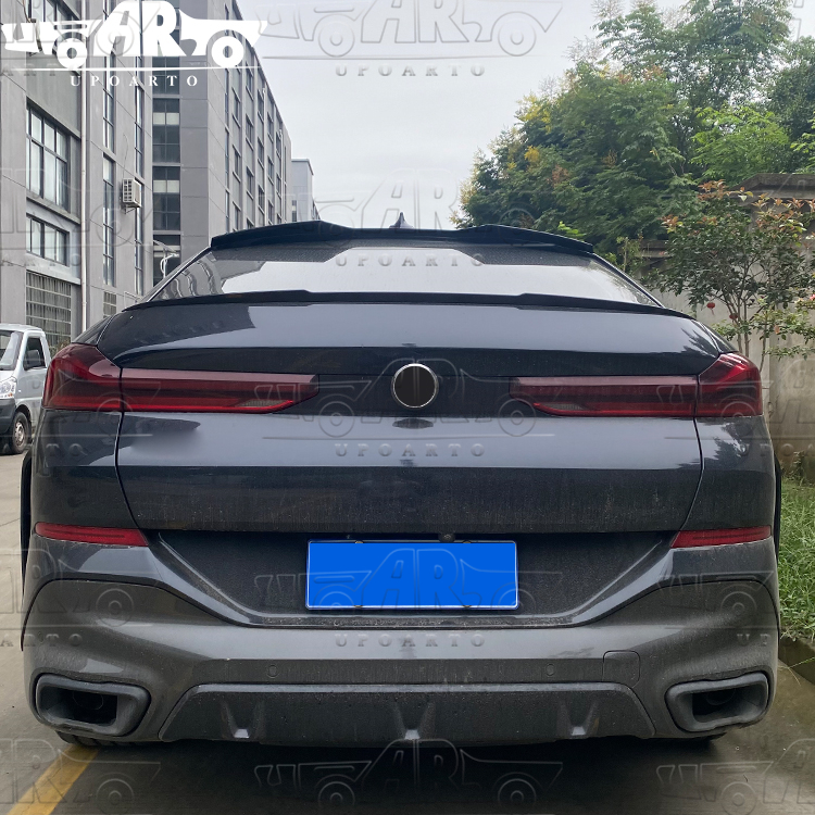 BMW X6 G06 ABS Rear Window Roof Spoiler 2020-2022