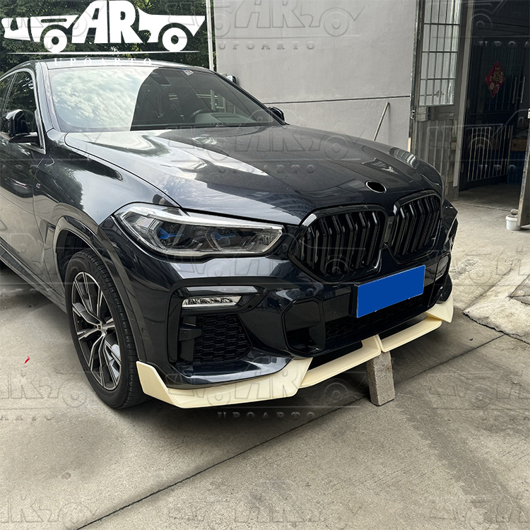 BMW X6 G06 M-Sport 4 Parts ABS Front Lip 2020-2022