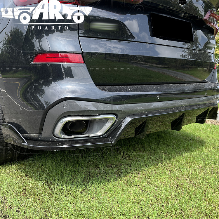 2019+ BMW X5 G05 Rear Bumper Fender And Rear Side Splitter Plastic