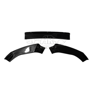 VW Golf 7 7.5 Injection Molding 3 PCS Front Lip Splitter 2012-2020