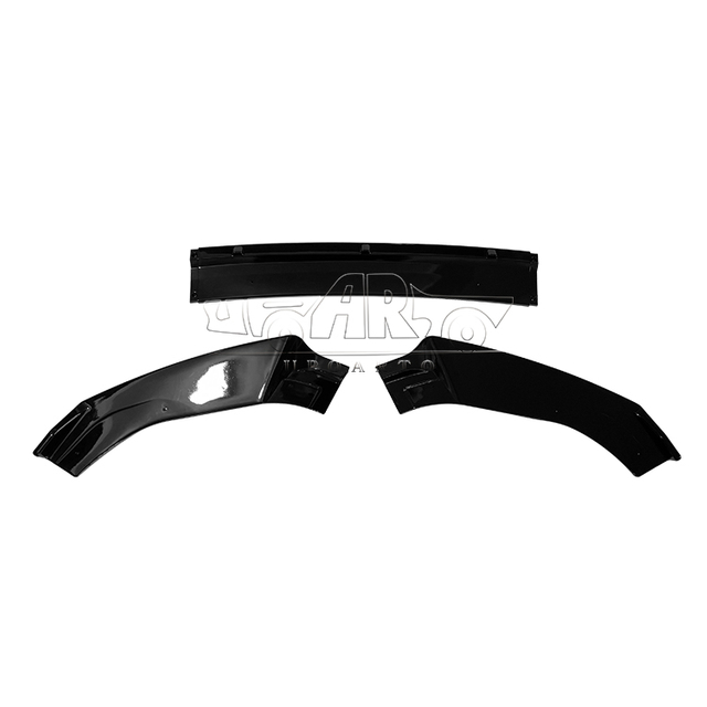 VW Golf 7 7.5 Injection Molding 3 PCS Front Lip Splitter 2012-2020