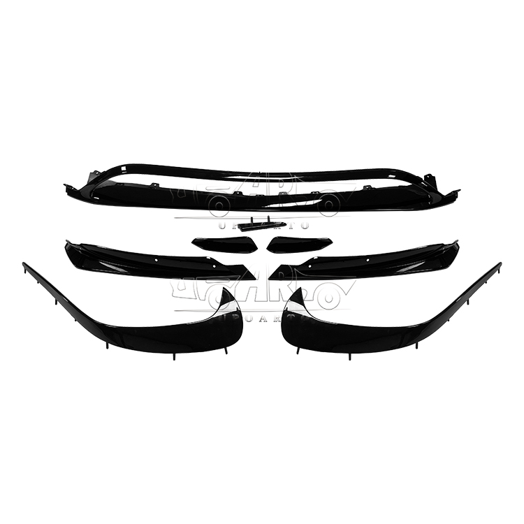 16-18 benz w176 front lip & front splitter vents modified parts