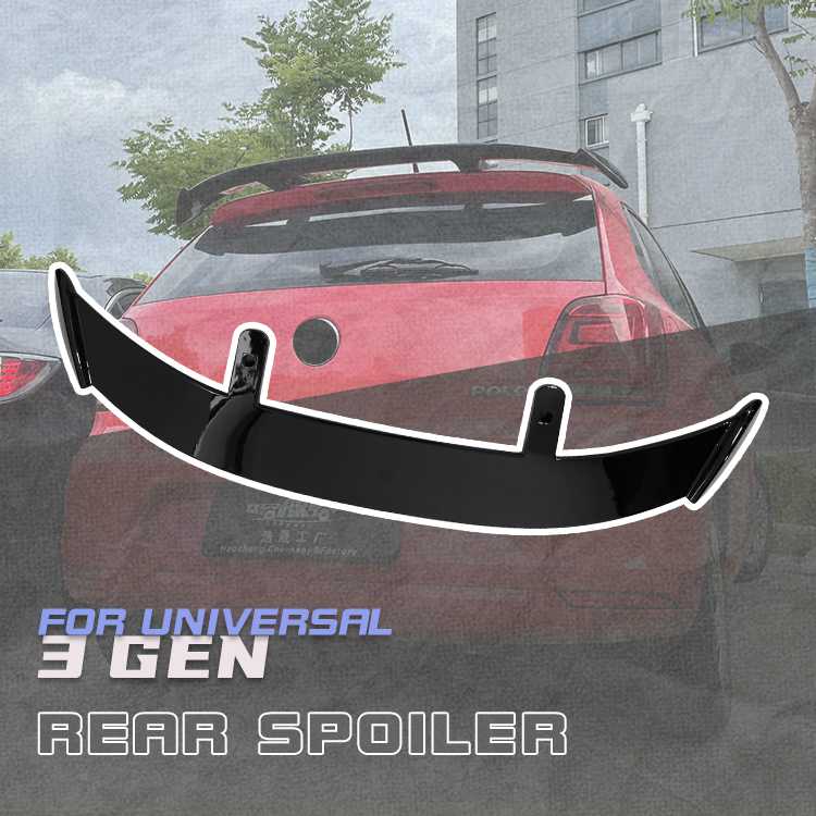 Hatchback Rear Spoiler