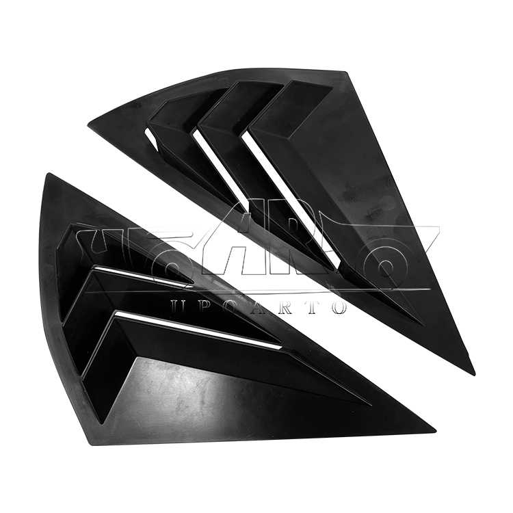 rear side window louver cover
