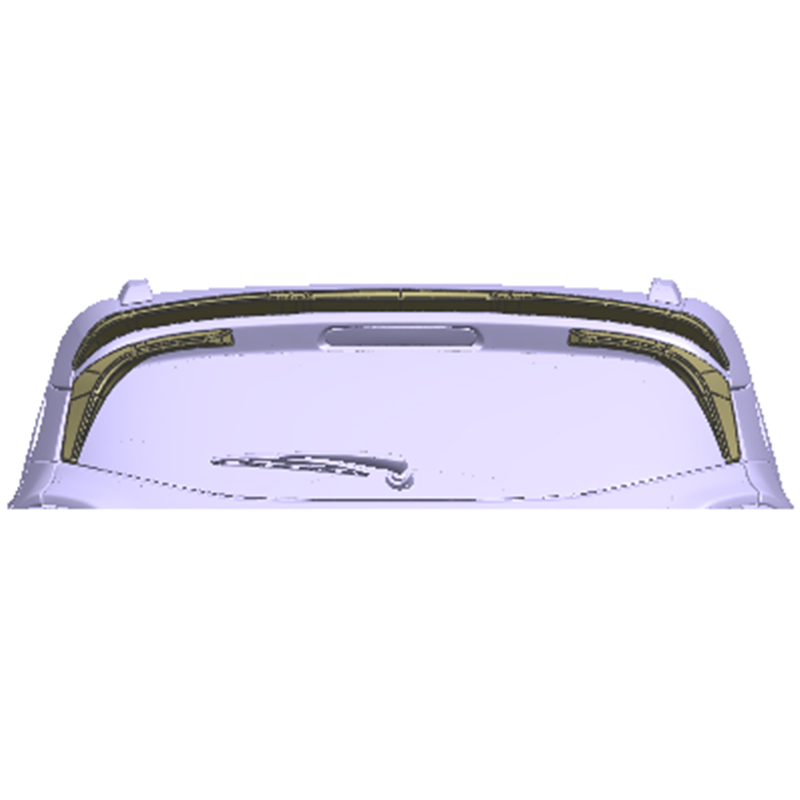 Tata Punch ABS Rear Roof Spoiler 2021-2025