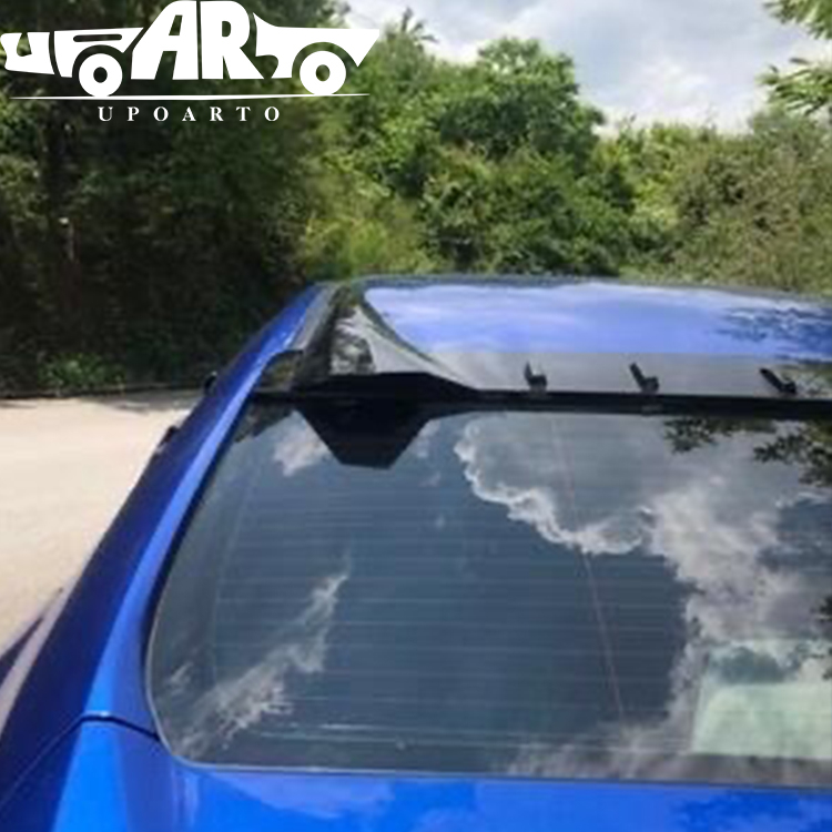 2012-2015 Honda Civic 9Th Gen TYPER Style Roof Spoiler Wing ABS Carbon Fiber