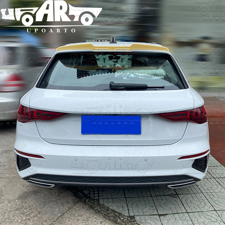 2021 Auid A3 8Y Hatchback Rear Window Spoiler ABS