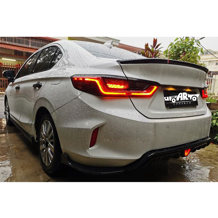 Honda City GN2 RS V2 ABS With Lamp Rear Lip 2020-2023