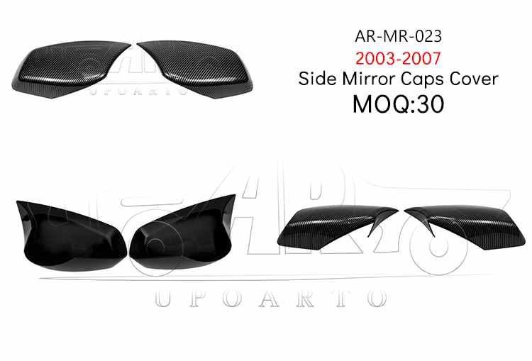 2003-2007 BMW 5 Series E60 Side Mirror Caps Cover