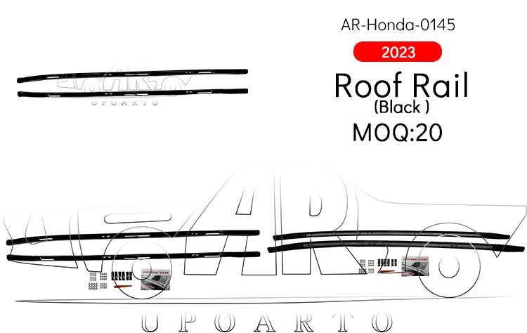 2023 crv roof rail 2023 crv roof rail
