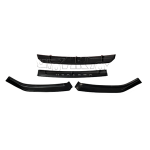 2011-2018 VW Polo 4 Sections Front Lip Splitter ABS