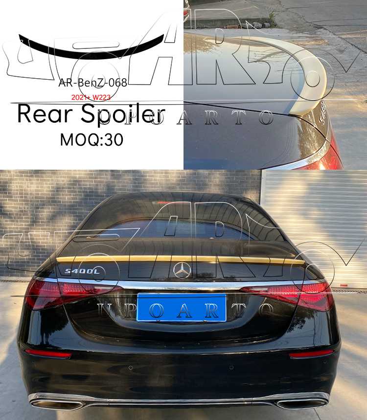 w223 spoiler w223 spoiler