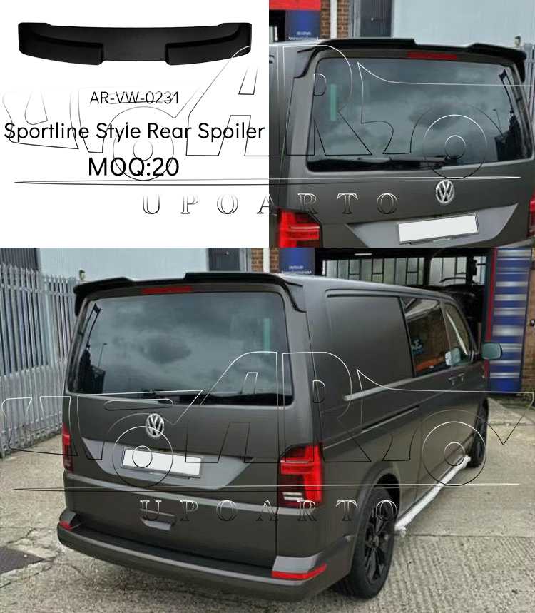 Multivan T6 Sportline Spoiler Multivan T6 Sportline Spoiler