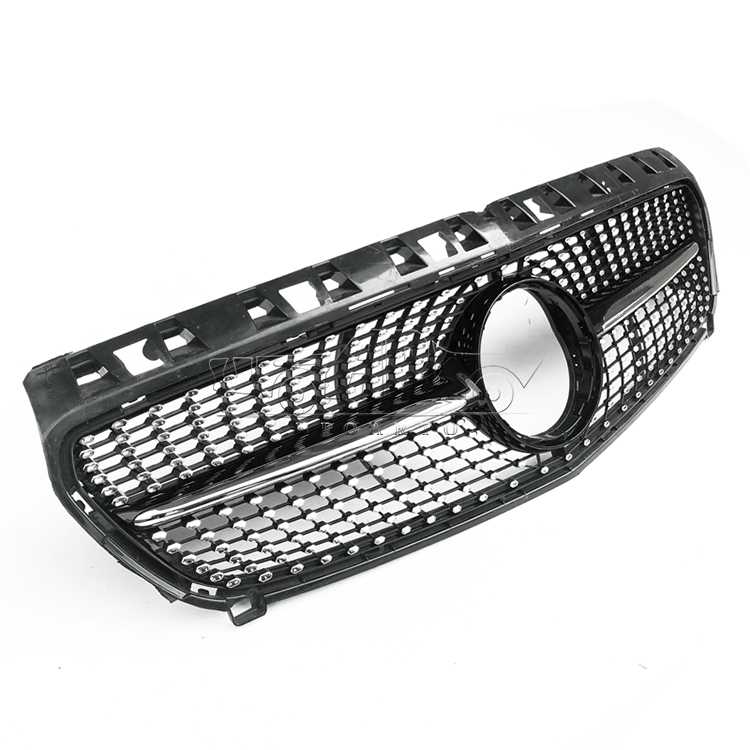 13-15 Benz W176 Diamond Style Bumper Grill 13-15 Benz W176 Diamond Style Bumper Grill