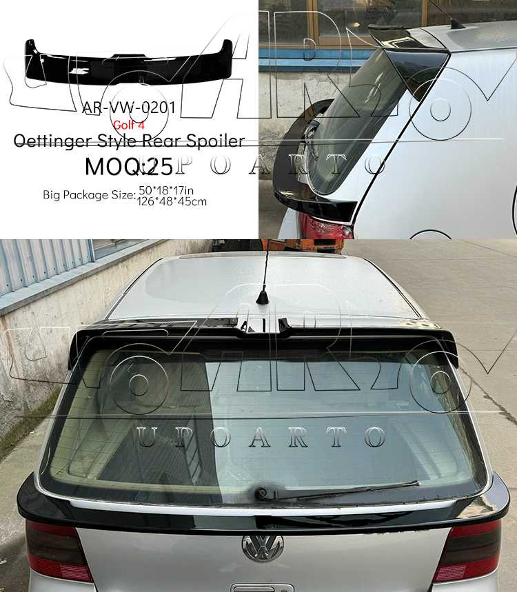 Golf 4 Oettinger Rear Spoiler