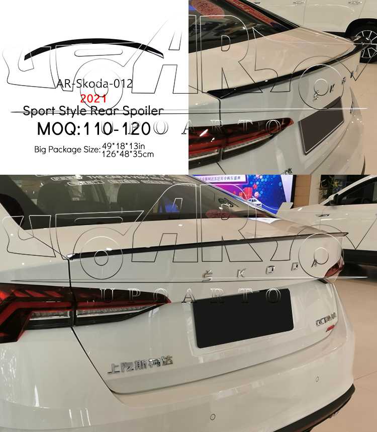 Octavia back spoiler